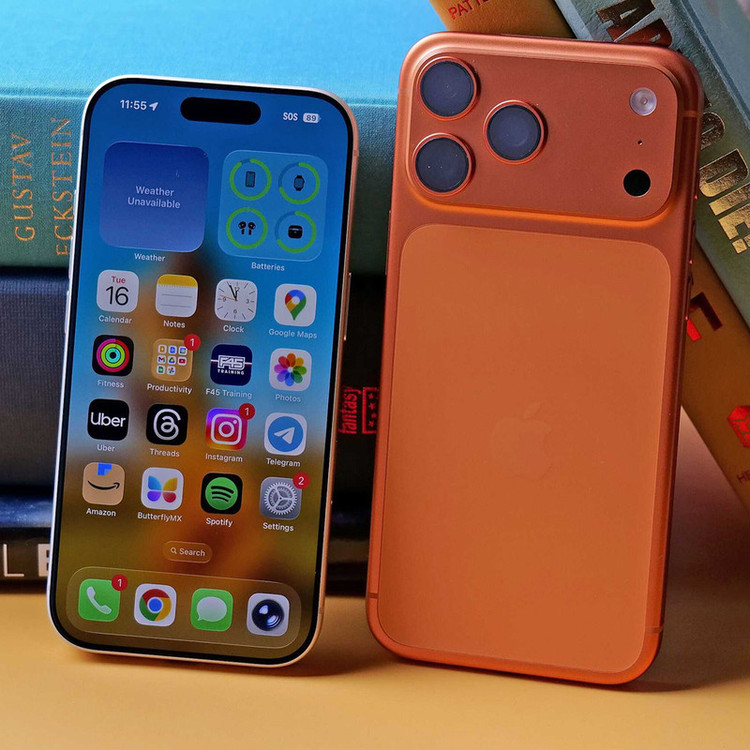محصول نمونه تستی گوشی موبایل اپل مدل iPhone 17 Pro Max ZAA تک سیم کارت + eSim ظرفیت 256 گیگابایت و رم 12 گیگابایت - نات اکتیو