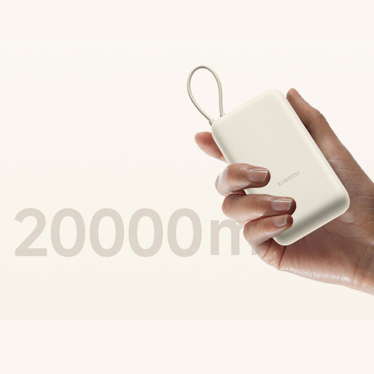 محصول نمونه تستی پاوربانک 33 وات شیائومی مدل PB2030MI ظرفیت 20000 میلی آمپر ساعت - گلوبال